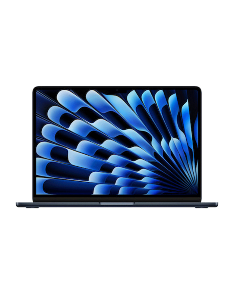 ابل ماك بوك اير - شريحه M3 chip with 8 Cores CPU and 10 cores GPU - رامات 16 جيجا بايت - هارد ديسك 512 جيجا بايت SSD - شاشه 15 بوصه - MacOs - رمادي