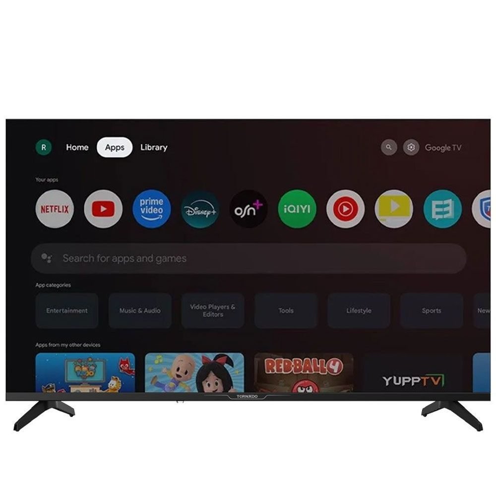 tv085 تورنيدو تليفزيون 32 بوصة HD سمارت - بدون أطار ريسيفر داخلي - 32EA6500E